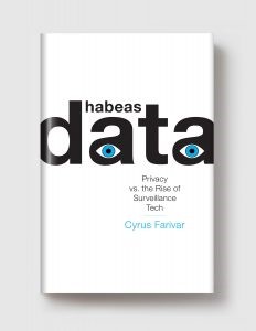 Book cover of Habeas Data by Cyrus Farivar
