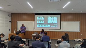 The World Affairs Council reviews the Tech Policy Lab program staff.