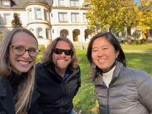 Monika Sengul-Jones, Alex Bolton and Juliana Sakai.